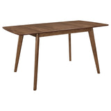 Alfredo 5-Piece Butterfly Leaf Dining Set Natural Walnut