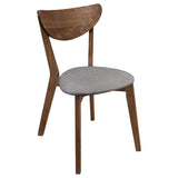 Alfredo 5-Piece Butterfly Leaf Dining Set Natural Walnut