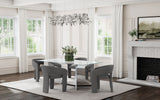 Emery 76-Inch Rectangular Mirrored Dining Table