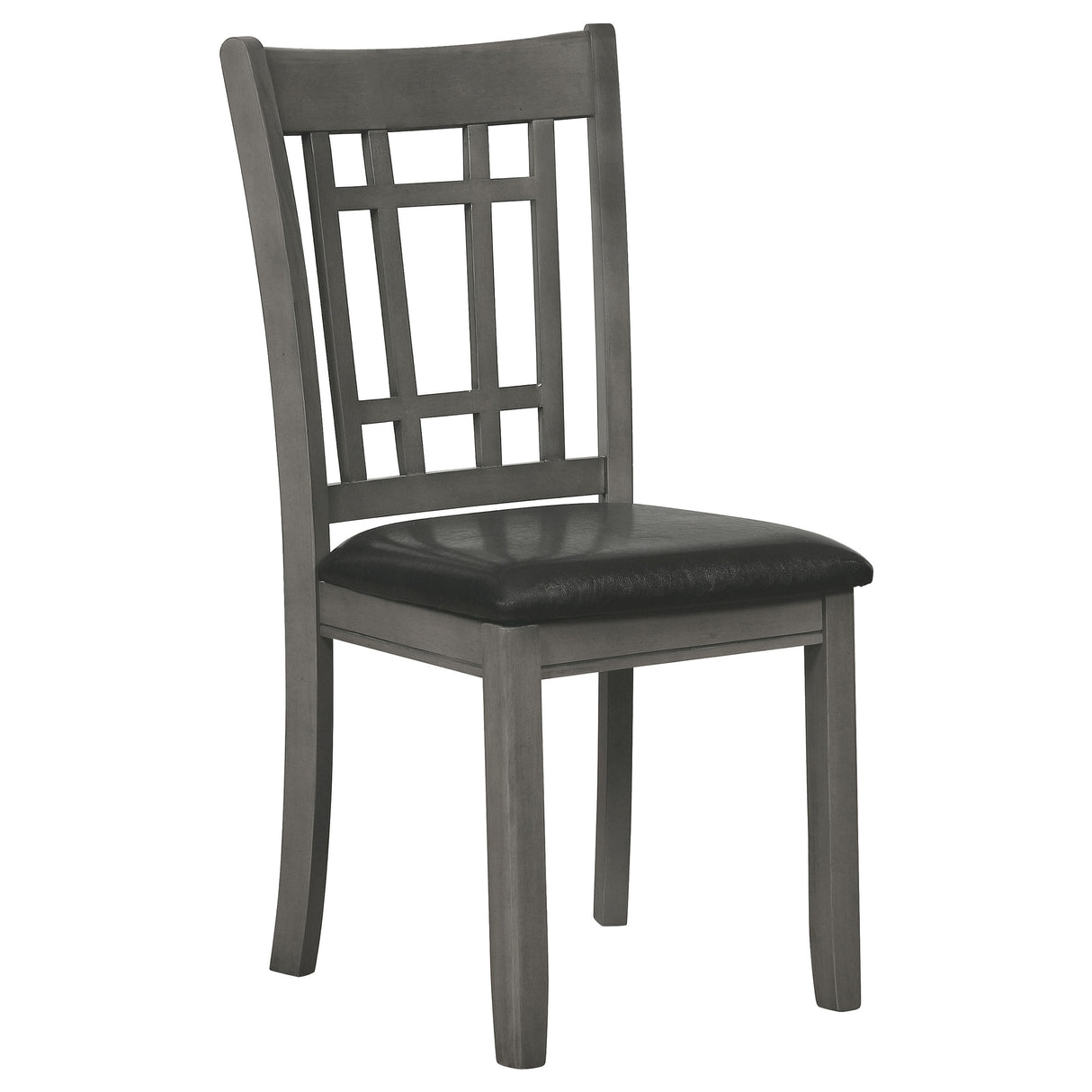Lavon 5-Piece Oval Extension Dining Set, Medium Grey