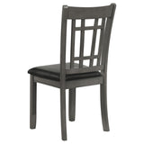 Lavon Wood Dining Side Chair - Medium Grey (Set of 2)