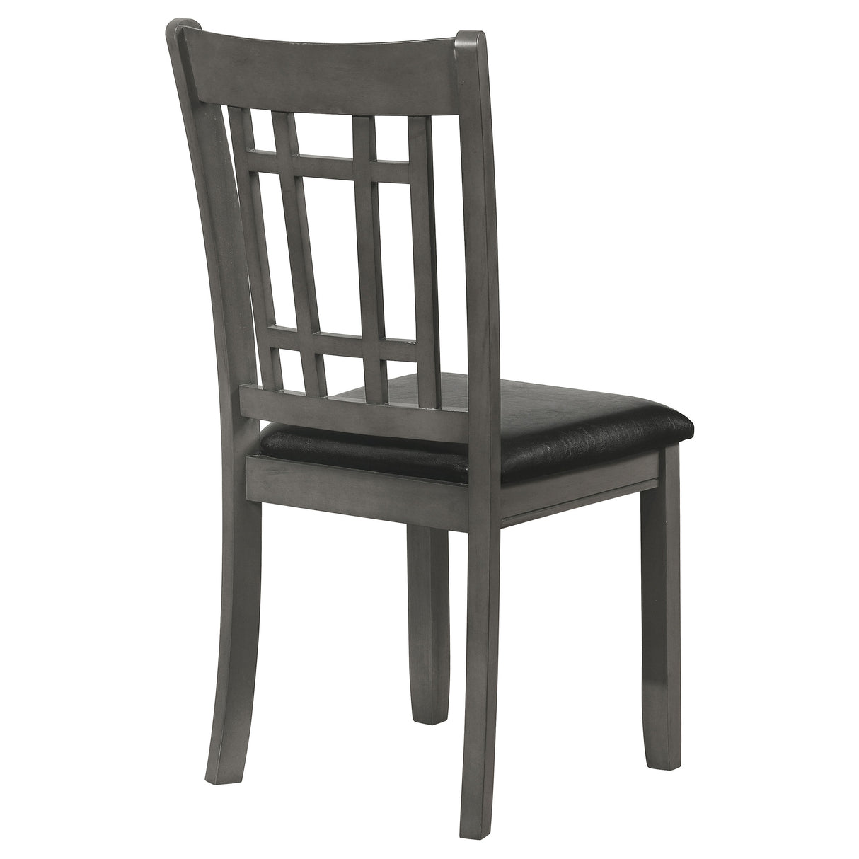 Lavon Wood Dining Side Chair - Medium Grey (Set of 2)