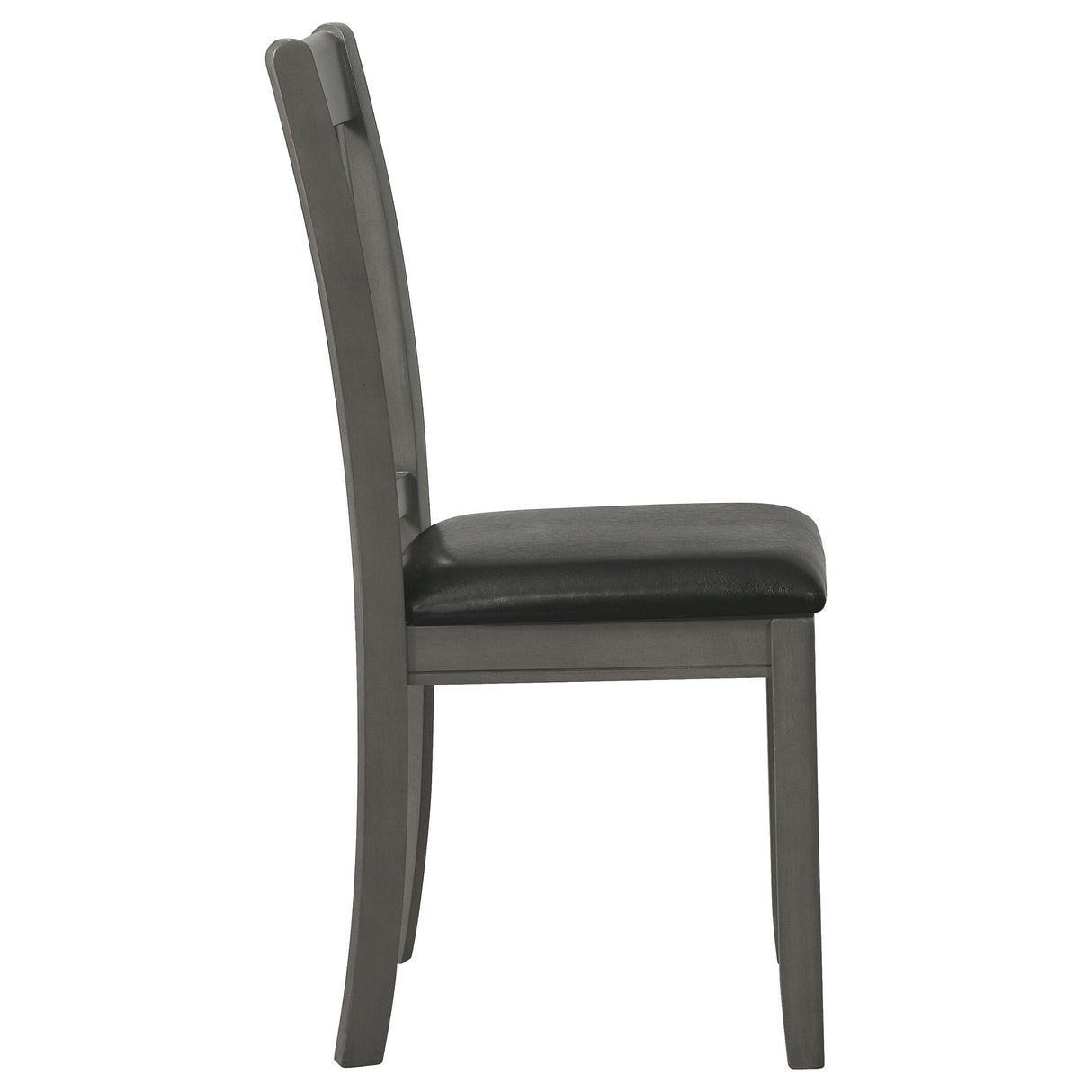 Lavon Wood Dining Side Chair - Medium Grey (Set of 2)