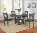 Lavon Wood Dining Side Chair - Medium Grey (Set of 2)