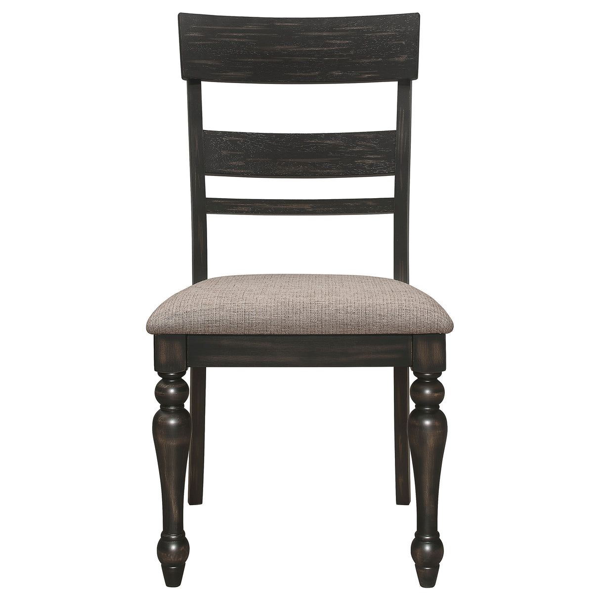 Bridget Wood Dining Side Chair Charcoal, Set of 2