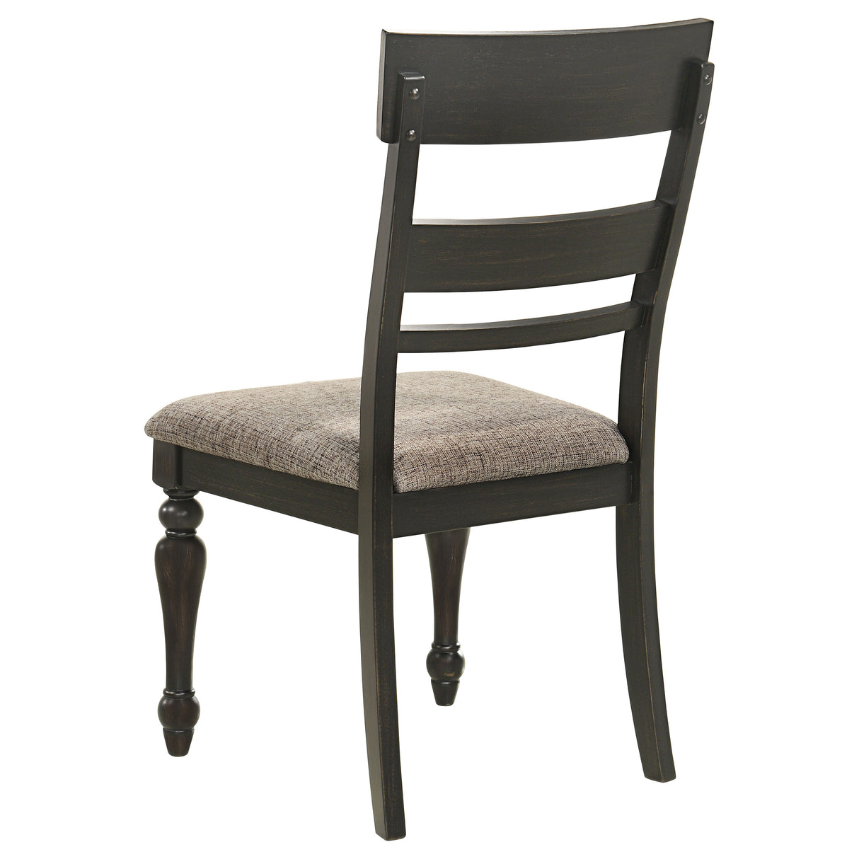 Bridget Wood Dining Side Chair Charcoal, Set of 2