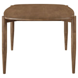 Dortch 5-Piece Oval Walnut Wood Dining Set