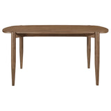 Dortch Oval 63-Inch Solid Wood Dining Table in Walnut