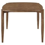 Dortch Oval 63-Inch Solid Wood Dining Table in Walnut