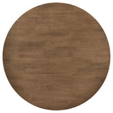 Dinah Round 47-inch Walnut Dining Table