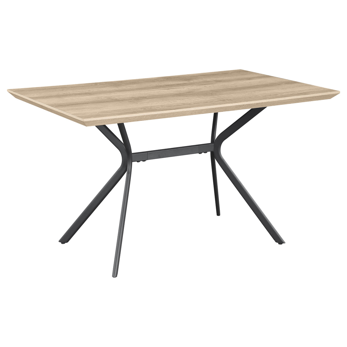 Edgecreek 53-Inch Light Brown Composite Wood Dining Table