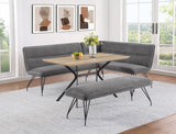 Edgecreek 53-Inch Light Brown Composite Wood Dining Table
