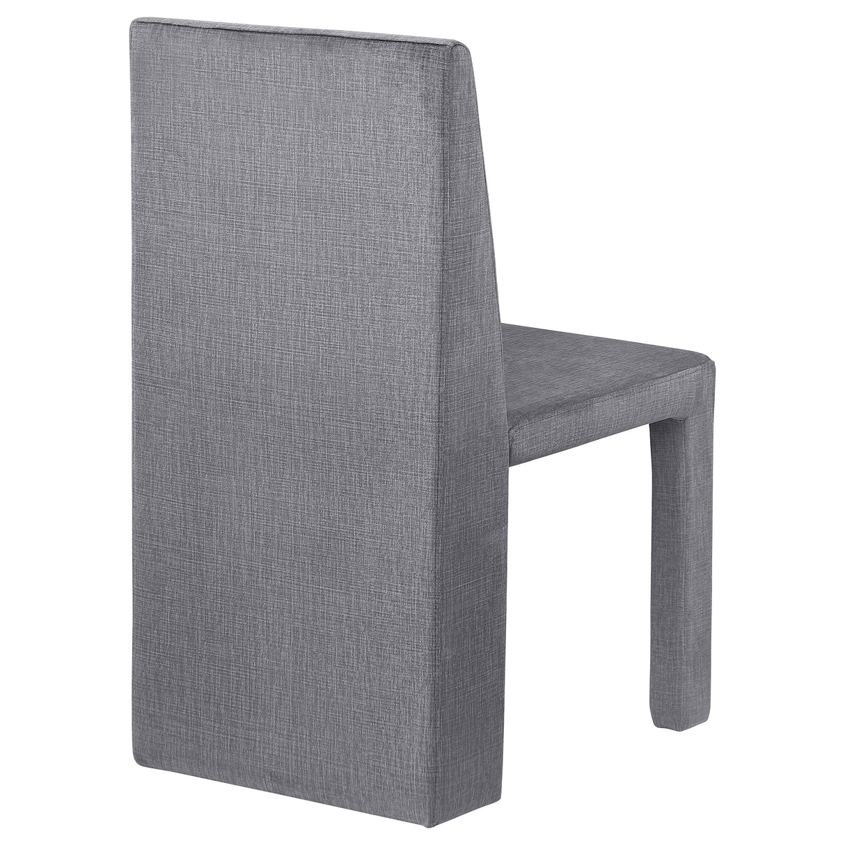 Tordera Velvet Upholstered Dining Side Chair Grey, Set of 2