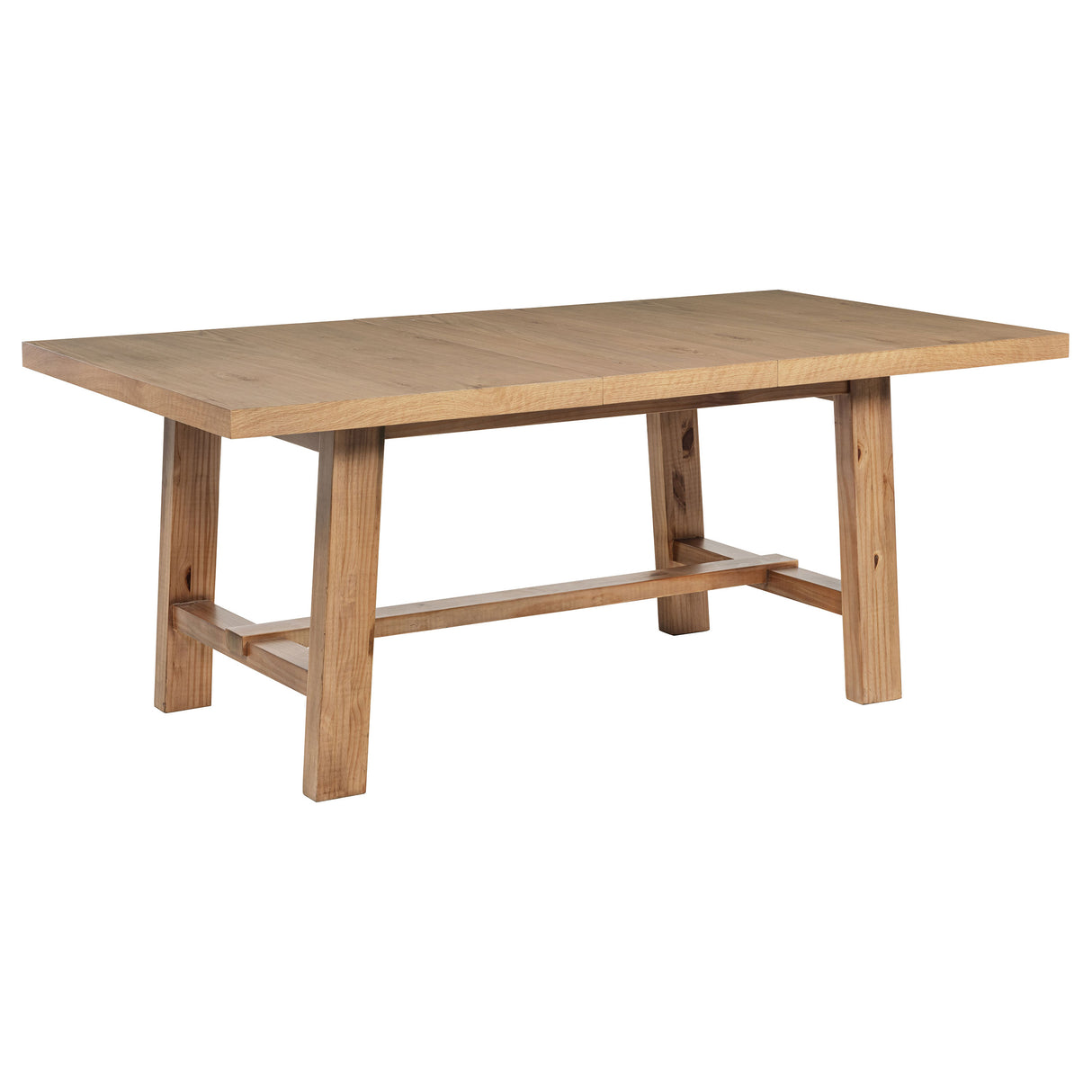 Middleton 76-inch Extension Dining Table Natural Brown