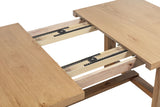 Middleton 76-inch Extension Dining Table Natural Brown