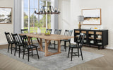 Middleton 106-inch Extension Dining Table Natural Brown