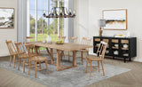 Middleton 106-inch Extension Dining Table Natural Brown
