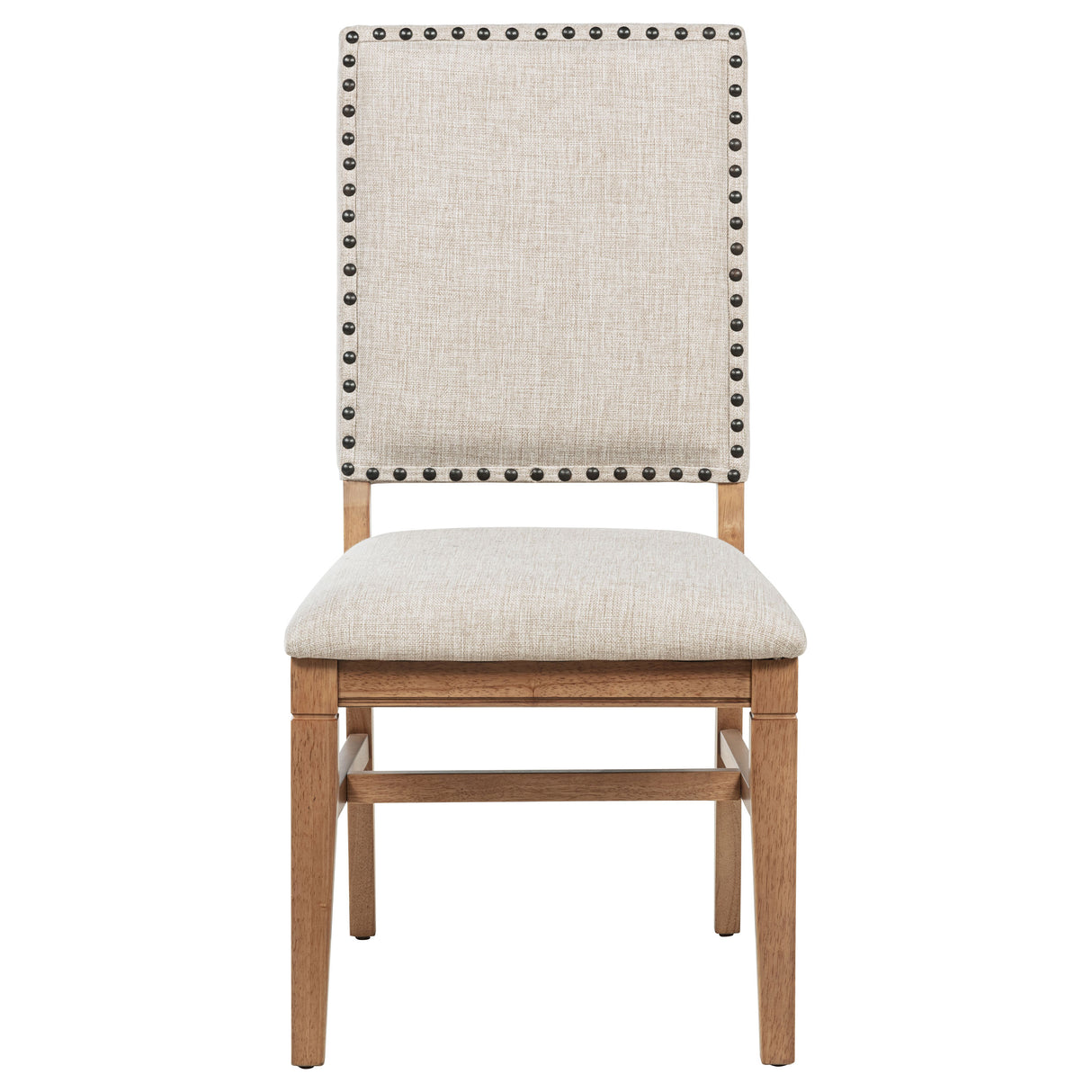Middleton Upholstered Dining Side Chair, Beige (Set of 2)