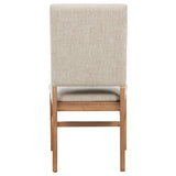 Middleton Upholstered Dining Side Chair, Beige (Set of 2)