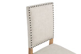Middleton Upholstered Dining Side Chair, Beige (Set of 2)