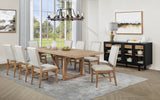 Middleton Upholstered Dining Side Chair, Beige (Set of 2)