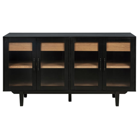 Middleton 4-Door Sideboard Server - Black