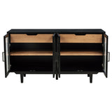 Middleton 4-Door Sideboard Server - Black