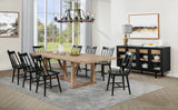 Middleton Solid Wood Dining Side Chair Black (Set of 2)
