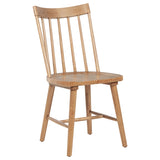 Middleton Solid Wood Dining Side Chair Brown, Set of 2