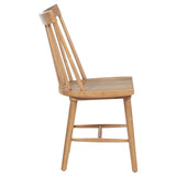Middleton Solid Wood Dining Side Chair Brown, Set of 2