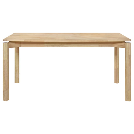 Parkridge 5-Piece 59-Inch White Washed Wood Dining Set