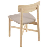 Parkridge 5-Piece 59-Inch White Washed Wood Dining Set