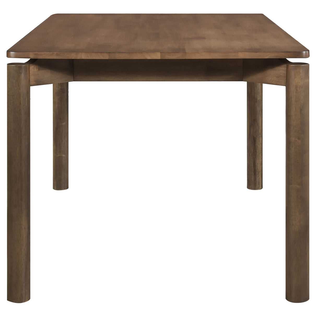 Parkridge 5-Piece 59-Inch Wood Dining Set, Natural Walnut