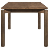 Parkridge 5-Piece 59-Inch Wood Dining Set, Natural Walnut