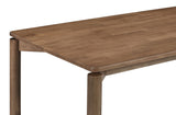 Parkridge 5-Piece 59-Inch Wood Dining Set, Natural Walnut