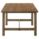 Crestmore 71-Inch Rectangular Walnut Dining Table
