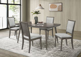 Onslow 59-Inch Rectangular Dining Table Dark Brown