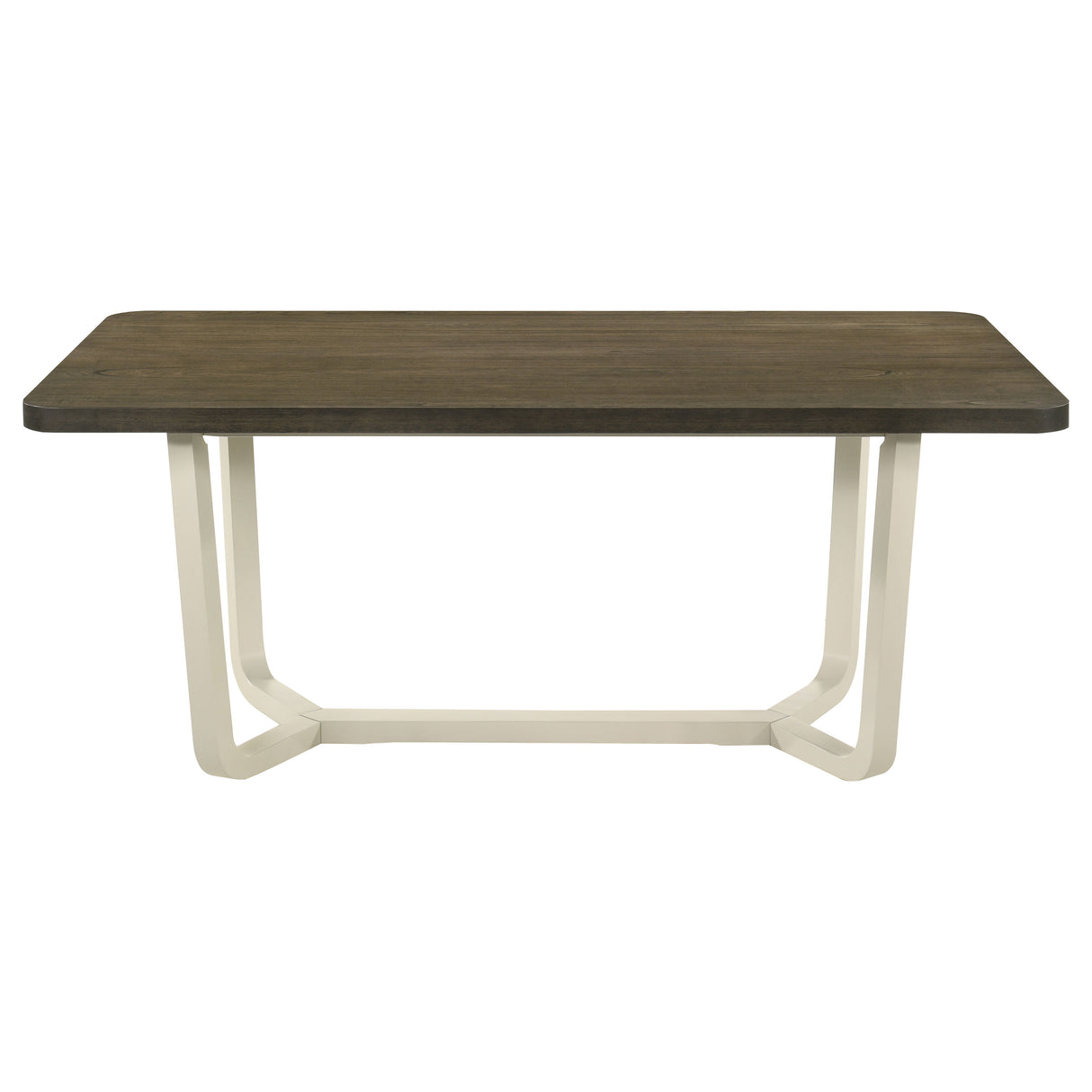 Biloxi 5-Piece 71-Inch Rectangular Dining Set in Greyish Brown