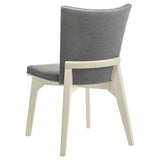 Biloxi 5-Piece 71-Inch Rectangular Dining Set in Greyish Brown