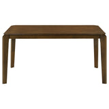 Almonte 5-Piece 59-inch Rectangular Dining Set Dark Brown