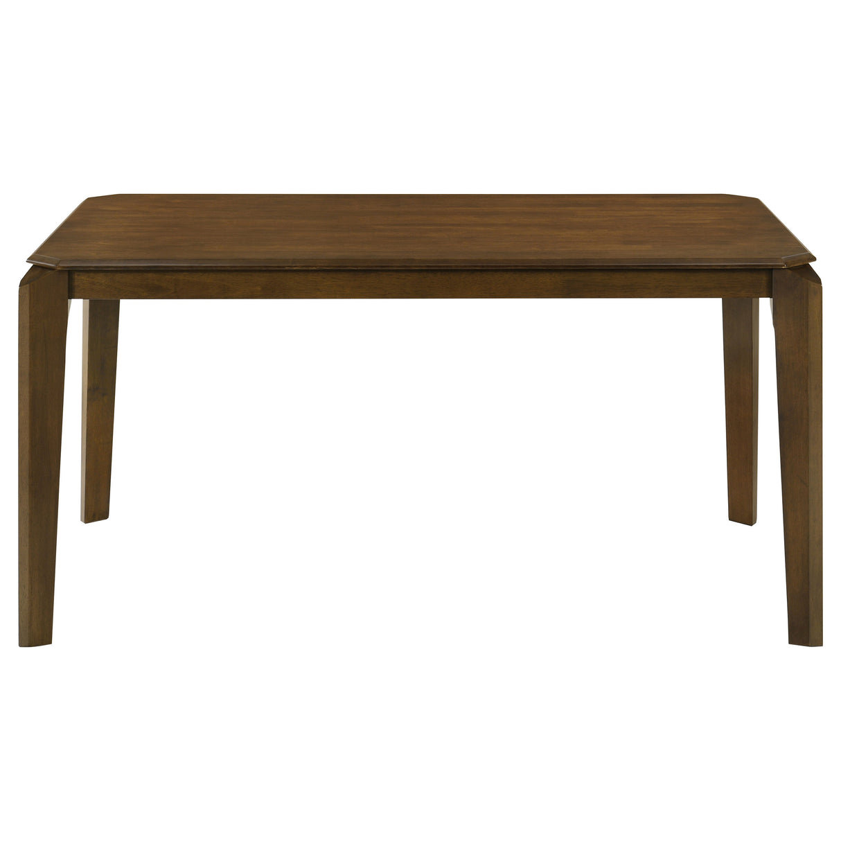 Almonte 59-Inch Rectangular Dining Table Dark Brown