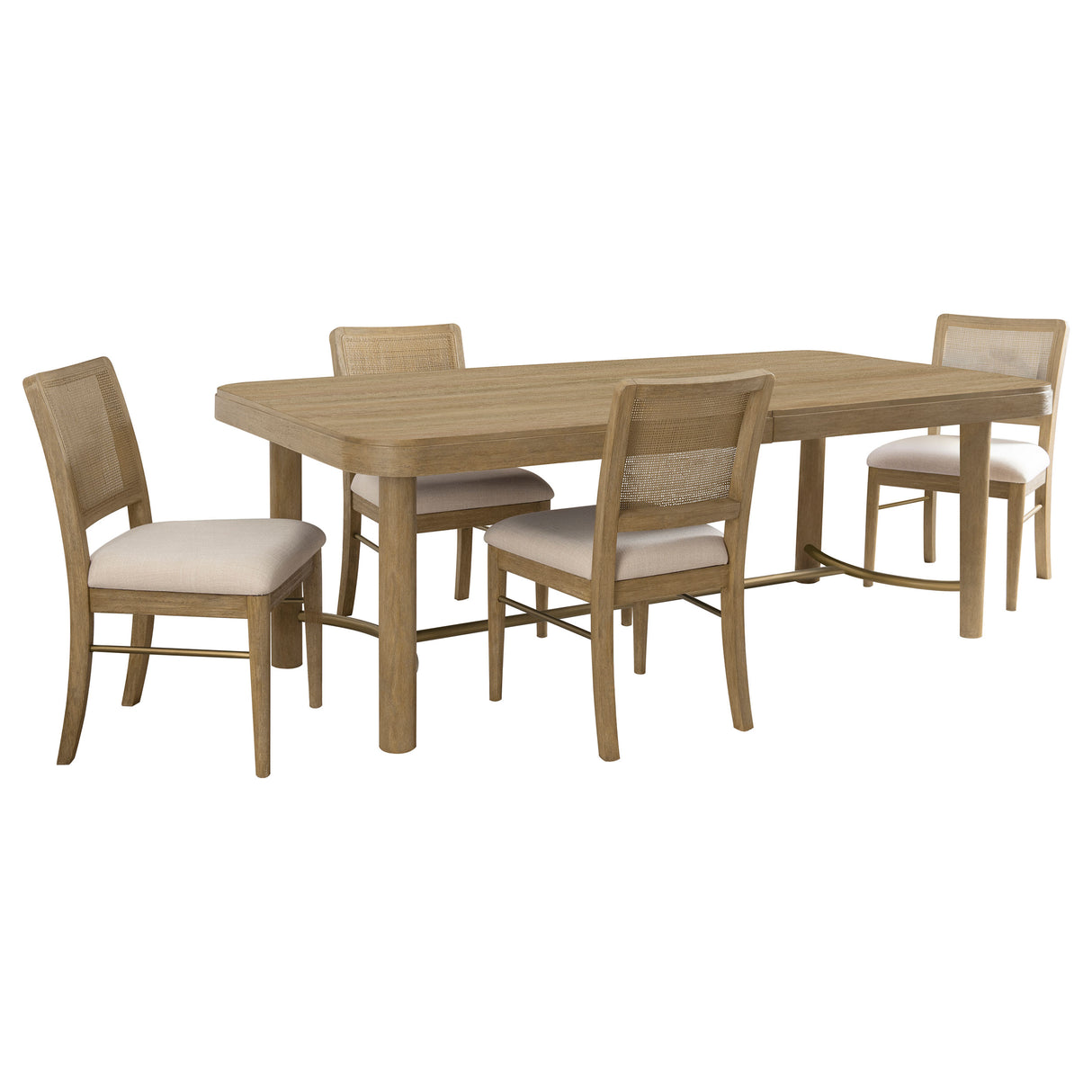 Arini 5-Piece Extension Dining Set, Sand Wash