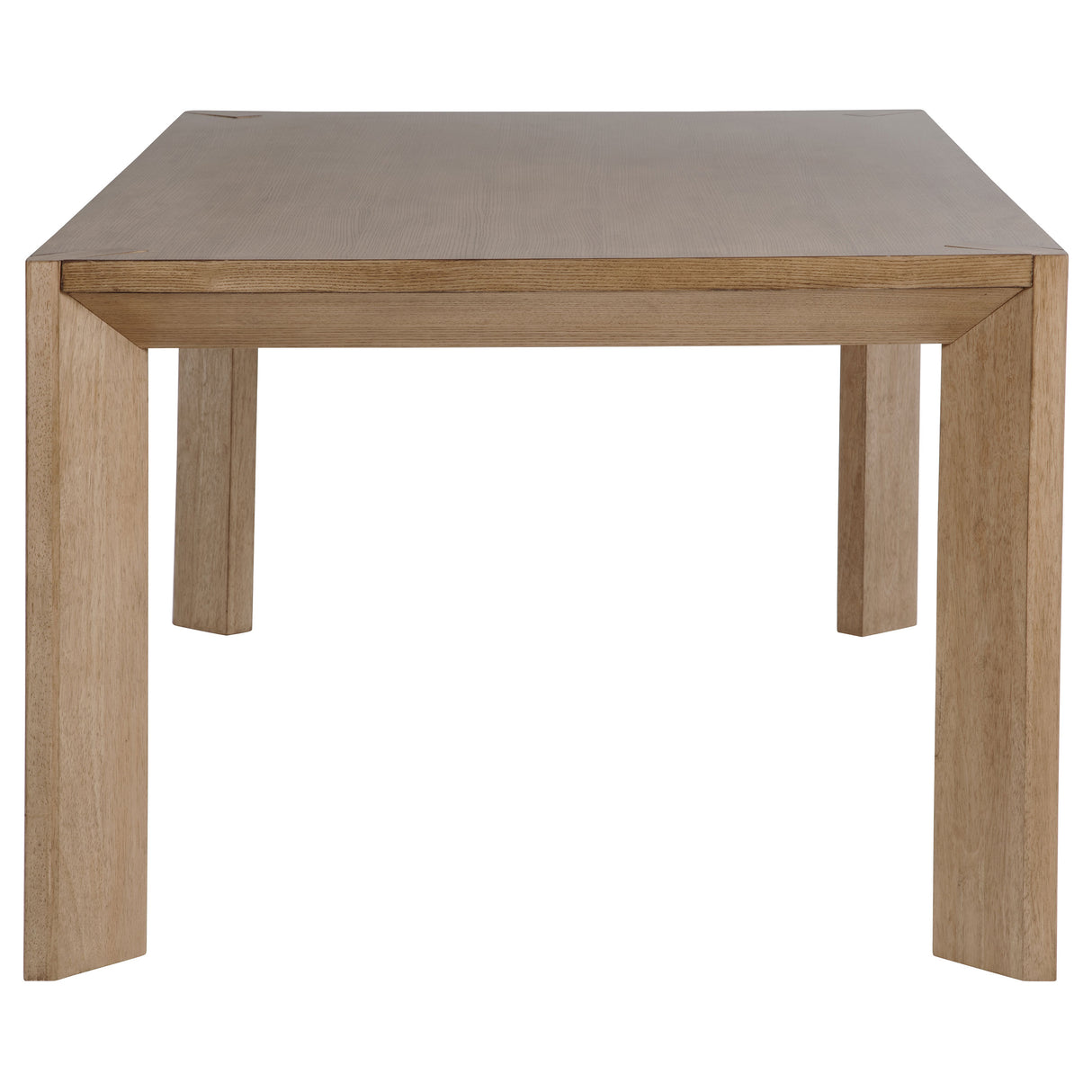 Bruner 5-Piece 72-Inch Dining Set in Natural Brown