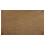 Bruner 72-Inch Rectangular Wood Dining Table - Natural Brown