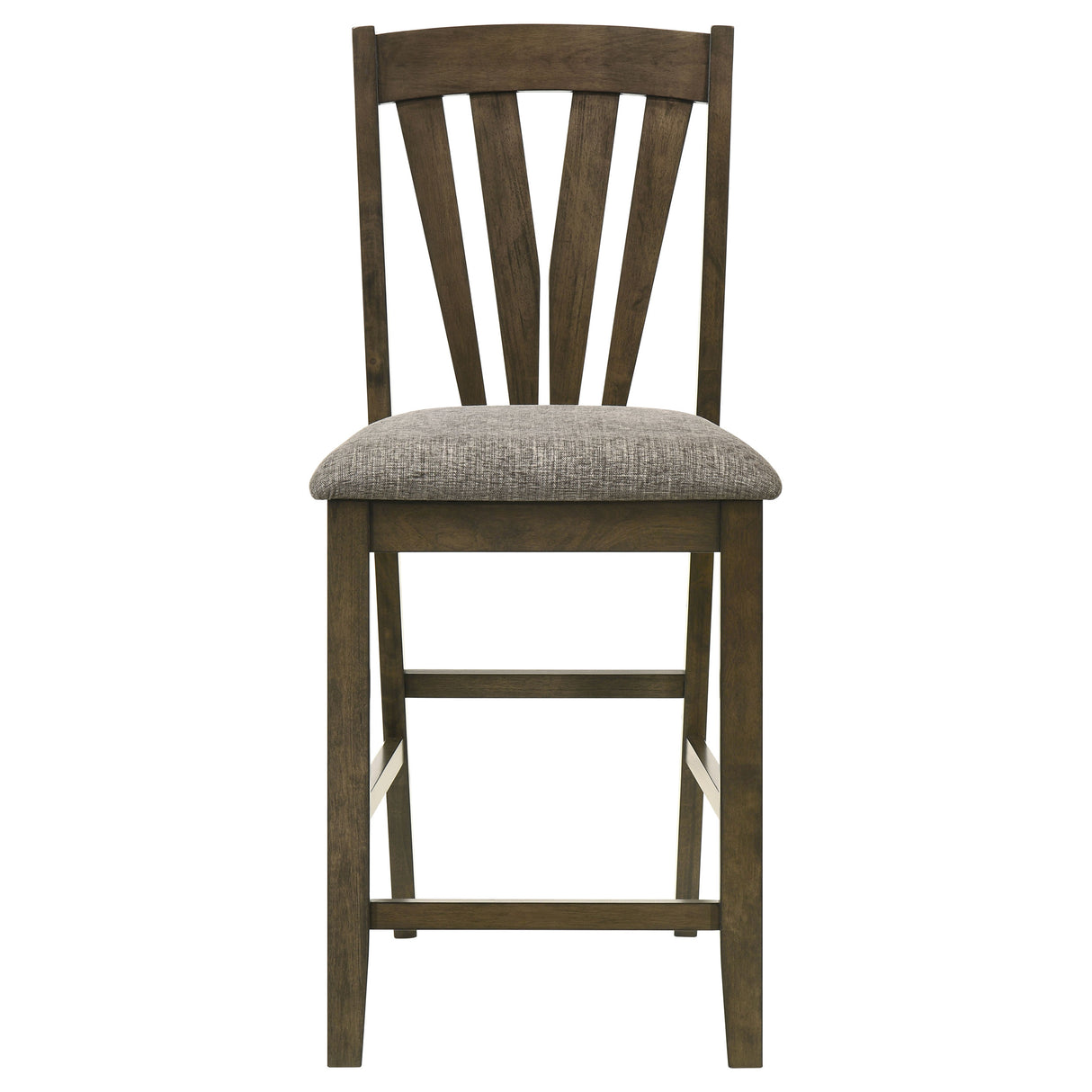 Canfield 5-Piece Counter Height Dining Set in Brown