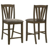 Canfield Counter Height Dining Side Chair Brown - Set of 2