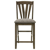 Canfield Counter Height Dining Side Chair Brown - Set of 2