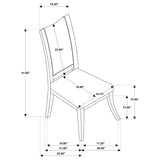 Judd 5-Piece 54-Inch Round Dining Table Set Pearl White