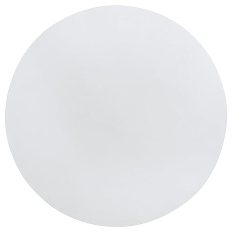 Judd 54-Inch Round Dining Table, Pearl White