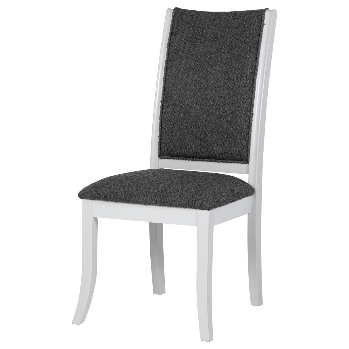 Judd Upholstered Dining Side Chair Pearl White Set of 2